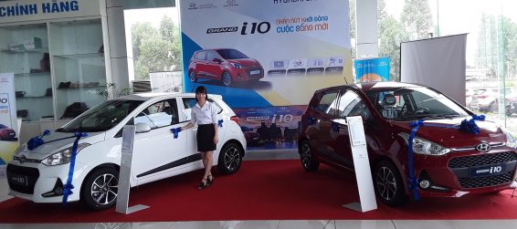 Tham dự sự kiện Tuần lễ trưng bày Grand i10 cùng Hyundai Bắc Giang