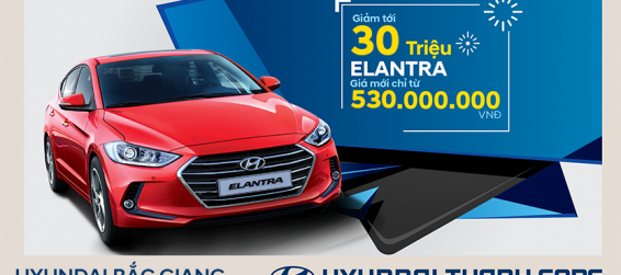 Hyundai Elantra giảm giá 30 triệu đồng