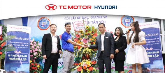 Ngày 26 tháng 3 vừa qua Hyundai Bắc Giang đã đồng hành cùng Hội lái xe Bắc Giang 98 và trao tặng 90 phần quà ý nghĩa cho Hội