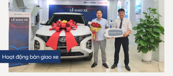 Hyundai Bắc Giang trân trọng bàn giao xe Hyundai Tucson đến khách hàng (Anh) Nguyễn Ngọc Kiên