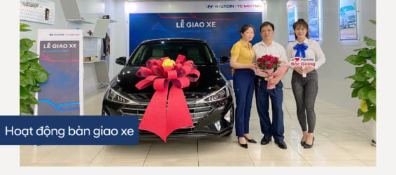 Hyundai Bắc Giang trân trọng bàn giao xe Hyundai Elantra đến khách hàng (Anh) Đoàn Công Hợi