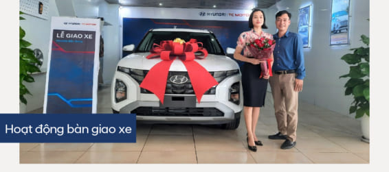 Hyundai Bắc Giang trân trọng bàn giao xe  Hyundai Creta Allnew đến gia đình khách hàng Chị Hiên