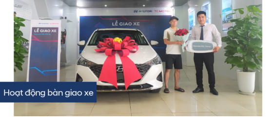 Hyundai Bắc Giang trân trọng bàn giao xe Hyundai Accent đến gia đình khách hàng (Anh) Anh Tú