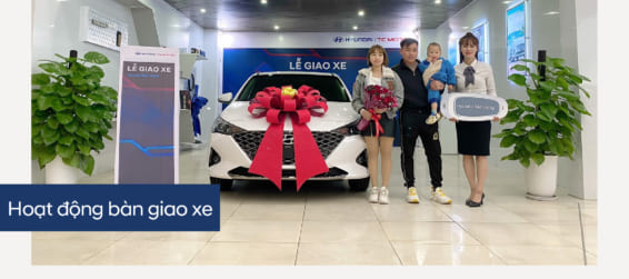 Hyundai Bắc Giang trân trọng bàn giao xe Hyundai Accent đến gia đình khách hàng (Anh) Dương Văn Bình