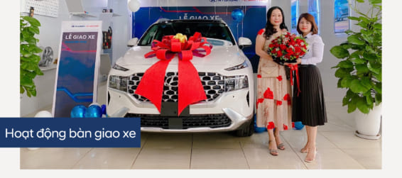 Hyundai Bắc Giang trân trọng bàn giao xe  Hyundai SantaFe đến gia đình khách hàng (Chị) Đỗ Ngọc Mong