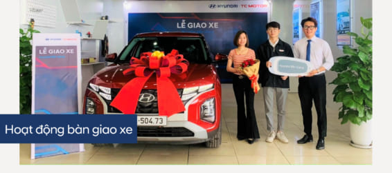 Hyundai Bắc Giang trân trọng bàn giao xe Hyundai Creta Allnew đến gia đình khách hàng (Chị) Đỗ Hương Giang
